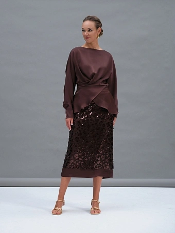 Двойная юбка Gaia