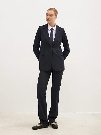 Базовый синий жакет