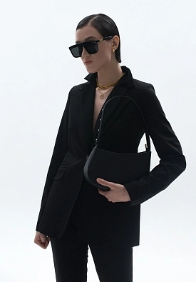 Черный классический жакет new