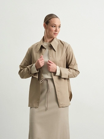 Рубашка с акцентными деталями Skilla