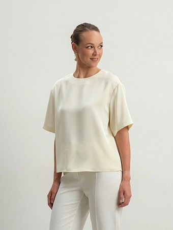 Сливочная блуза Desire