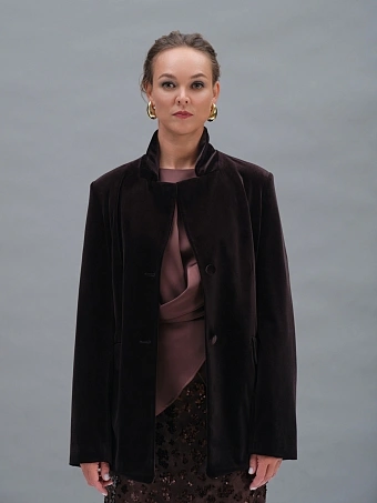 Бархатный жакет Calliope