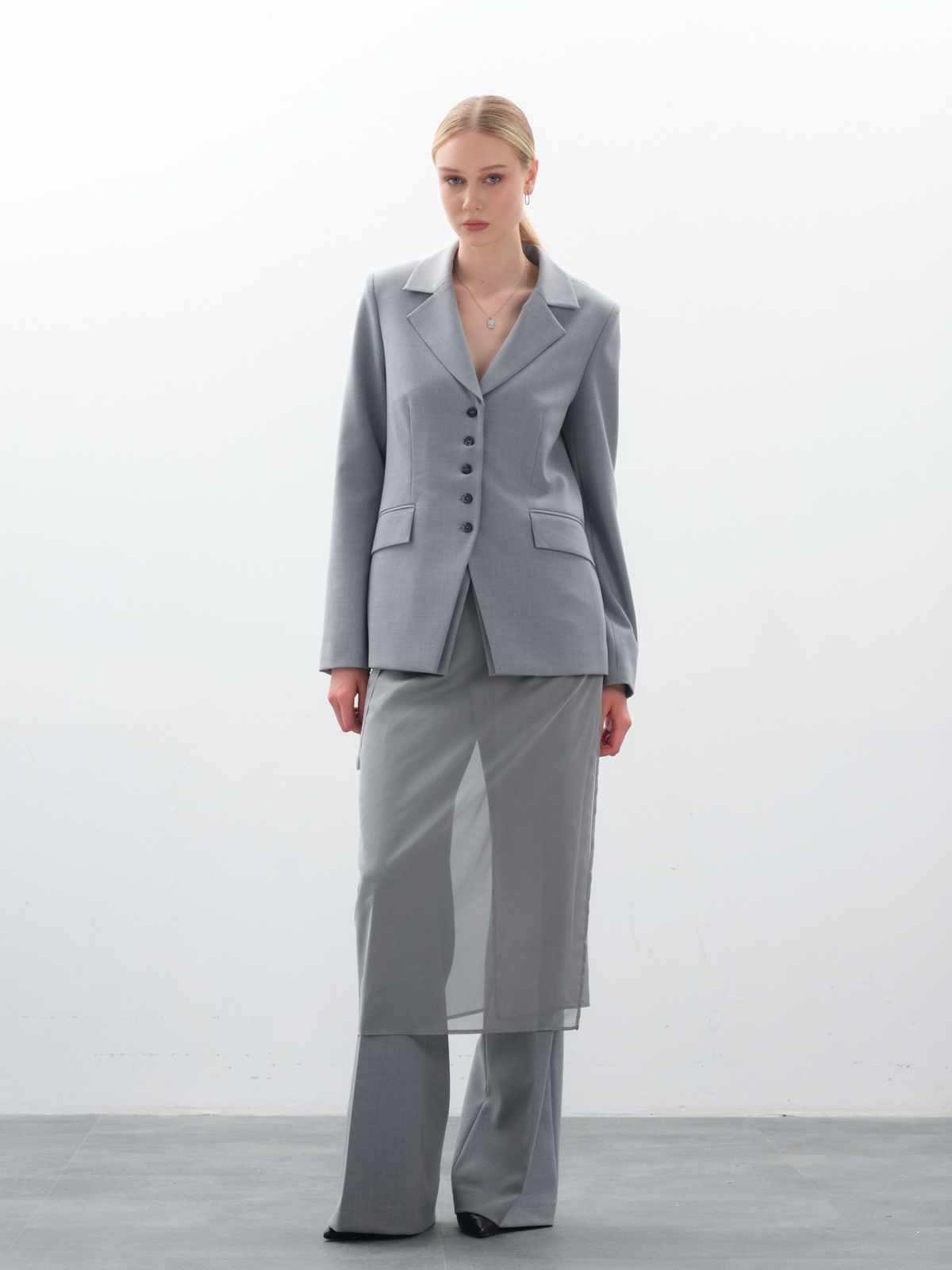 Юбка из органзы subtext