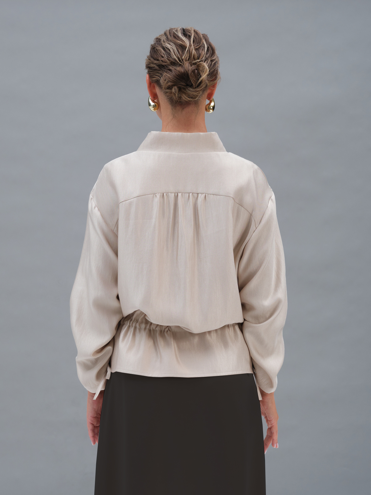 Золотой бомбер на кулиске Eos