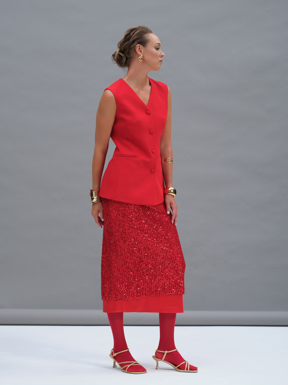 Двойная юбка Cupid