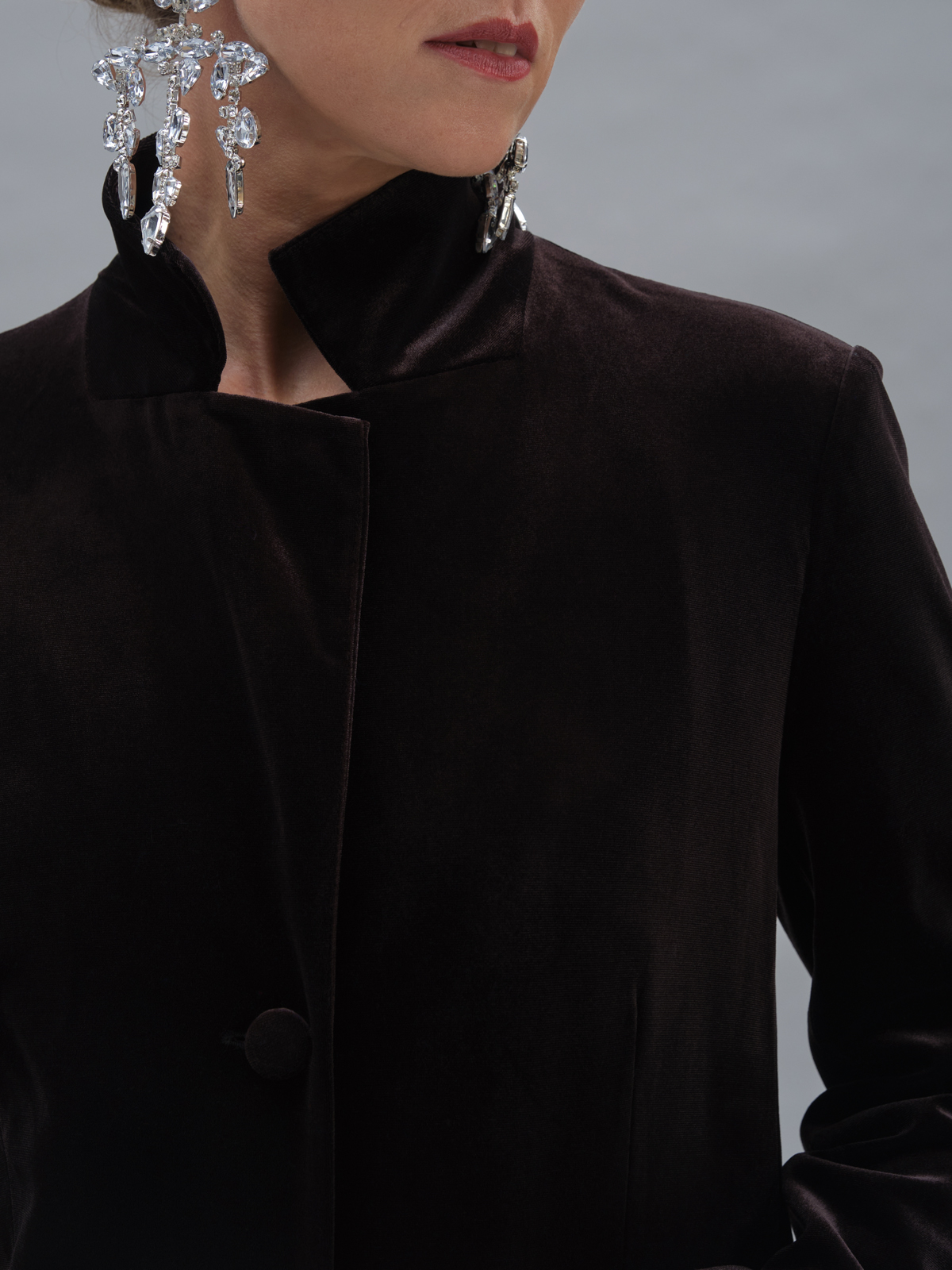 Бархатный жакет Calliope