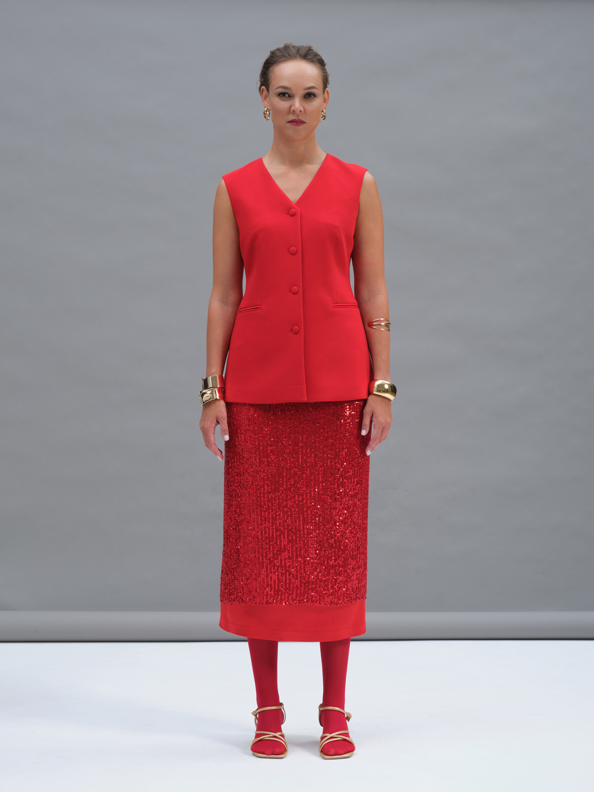 Двойная юбка Cupid