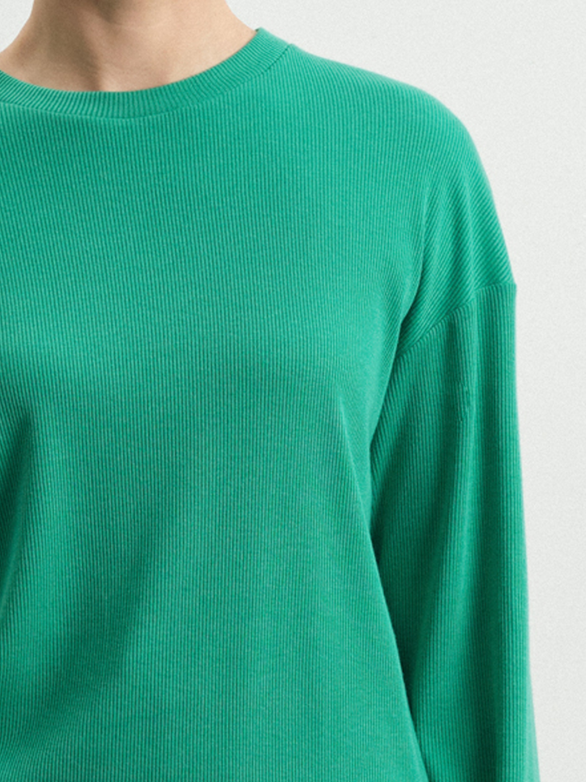 Лонгслив в рубчик Adonis