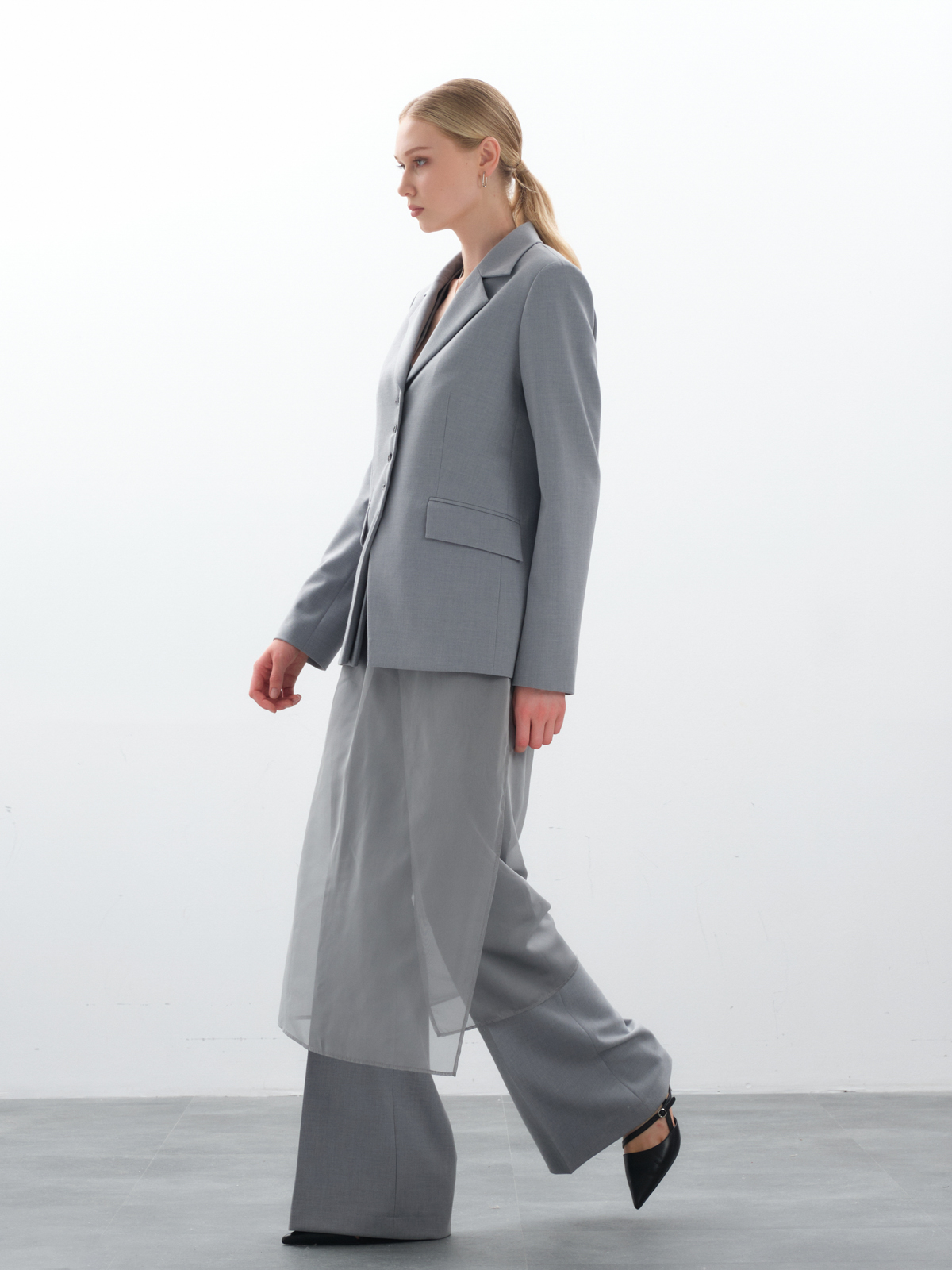 Юбка из органзы subtext