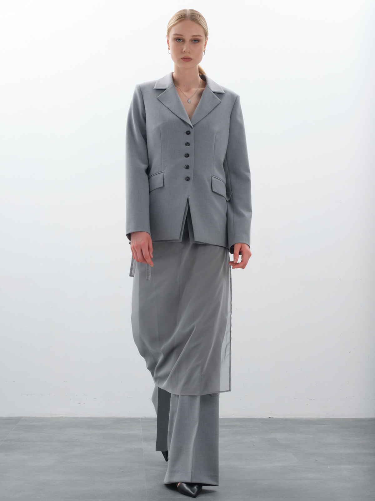 Юбка из органзы subtext