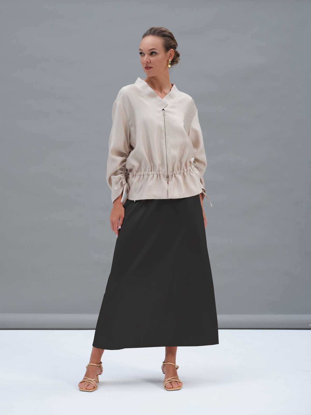 Золотой бомбер на кулиске Eos