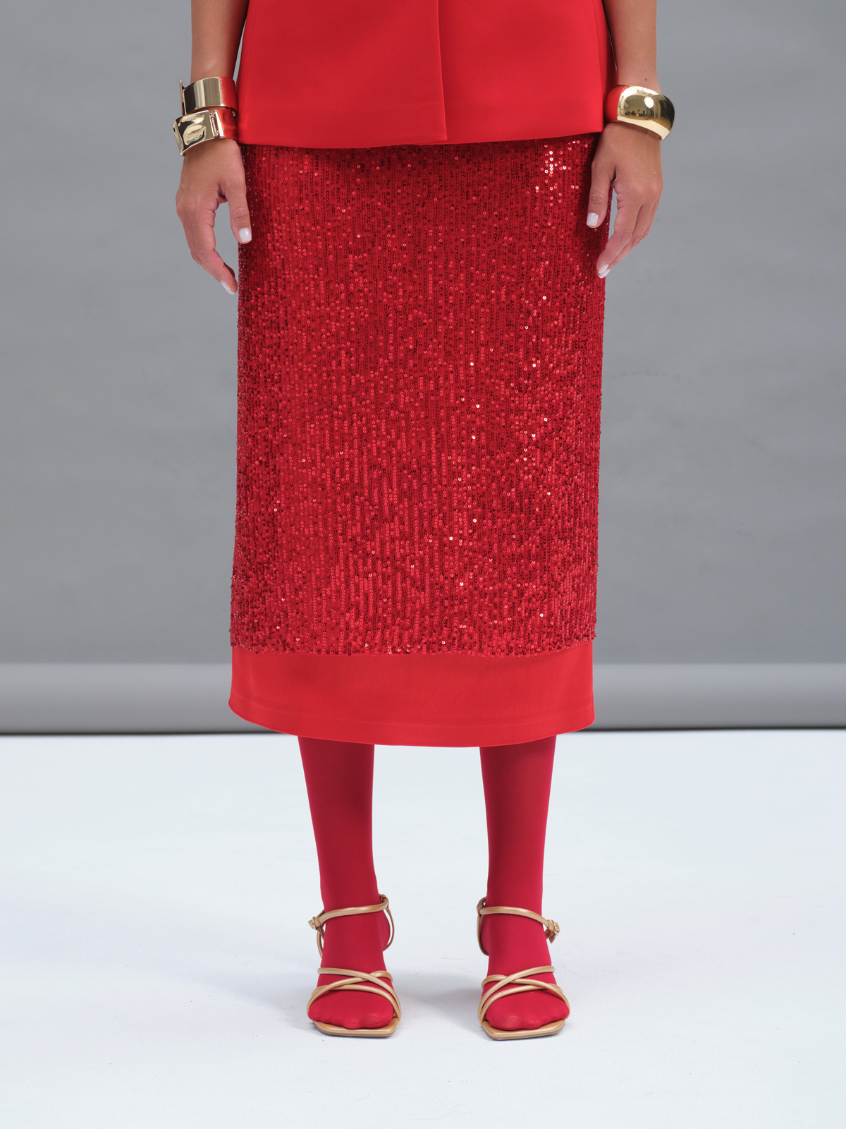 Двойная юбка Cupid