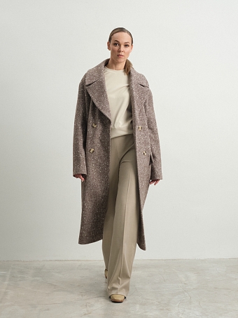 Пальто с капюшоном Hyacinth