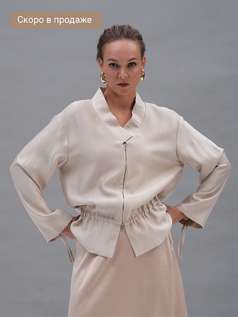 Золотой бомбер на кулиске Eos