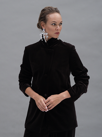 Бархатный жакет Calliope